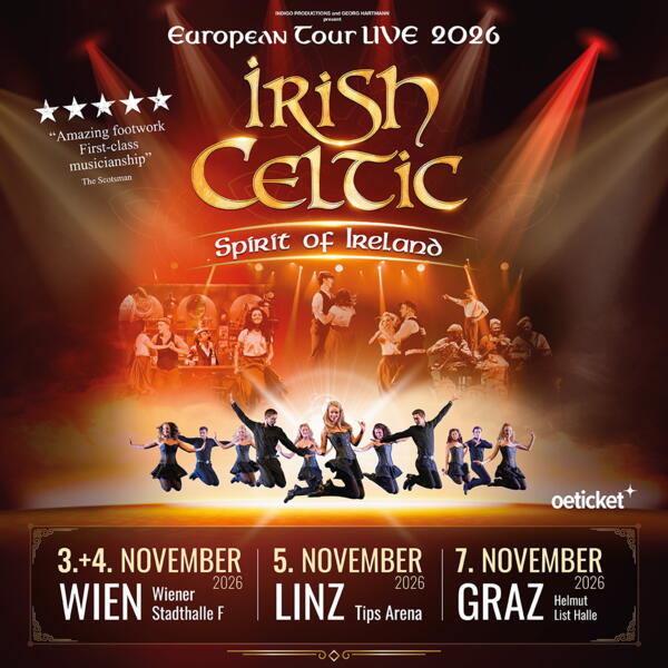 Irish Celtic 'Spirit of Ireland' fête ses 15 ans !